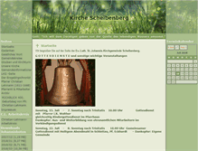 Tablet Screenshot of kirche-scheibenberg.de